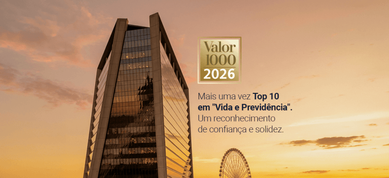 prédio aqwa corporate e selo da premiação valor 1.000